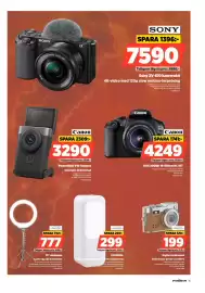 Power reklamblad vecka 39 Sida 15: Sony zv-e10 kamerakit €7.590,00, Canon PowerShot V10-kamera €3.290,00