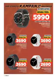 Power reklamblad vecka 39 Sida 18: Samsung galaxy watch8 40 mm bt €2.690,00, Samsung galaxy watch8 40 mm bt €2.690,00