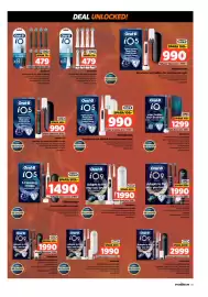 Power reklamblad vecka 39 Sida 33: Oral-B el tandborste iO5 €990,00, Oral-B iO9 Genius €1.990,00