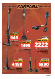 Power reklamblad vecka 39 Sida 37: Dreame skaftdammsugare €5.890,00, Roborock Våtgolvrengörare och skaftdammsugare €4.489,00