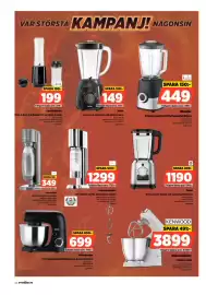 Power reklamblad vecka 39 Sida 42: Sodenso kolsyremaskin €1.299,00, Cobra Mixer €1.190,00