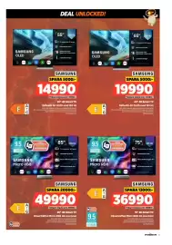 Power reklamblad vecka 39 Sida 5: Samsung 85" 4K Smart TV €49.990,00, Samsung 55" 4K Smart TV €14.990,00