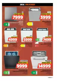 Power reklamblad vecka 39 Sida 55: Siemens integrerad diskmaskin €9.999,00, Miele integrerad diskmaskin €14.999,00