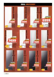 Power reklamblad vecka 39 Sida 56: Samsung frysskåp €7.999,00, Electrolux kylskåp €6.499,00