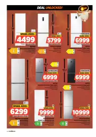 Power reklamblad vecka 39 Sida 58: Samsung kyl/frys €6.999,00, Astra kyl/frys kombiskåp €10.999,00