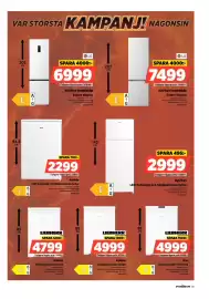 Power reklamblad vecka 39 Sida 59: Kyl/frys €2.999,00, Liebherr kylskåp €4.999,00