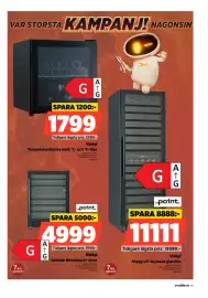 Power reklamblad vecka 39 Sida 63: Point vinkyl €4.999,00, Vinkyl €1.799,00