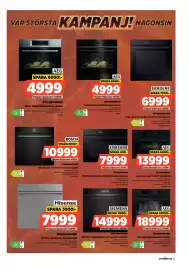 Power reklamblad vecka 39 Sida 67: Hisense inbyggnadsugn air fry-korg och pizzaspade €7.999,00