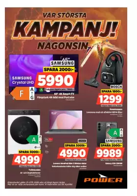 Power reklamblad (giltig till och med 27-09)