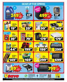 Usave catalogue Page 4: Xsentials Manual Microwave Oven €699,99, MR. GARDENER GARDEN HOSE WITH FITTINGS €169,99