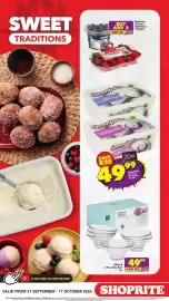 Shoprite catalogue Page 6: SWEET TRADITIONS CLICK HERE TO VIEW RECIPES Blueberries 125 BUY ANY 2 SAVE R5 WITH CARD