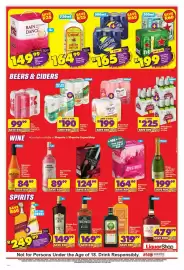 Shoprite catalogue Page 14: Four Cousins Wine €89,99, 4th Street Sweet Rose €164,99