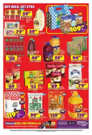 Shoprite catalogue Page 15: Ritebrand Sunflower Seed Oil €129,99, Super White Super Maize Meal €79,99