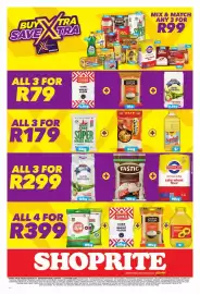 Shoprite catalogue Page 16: Super White Super Maize Meal €5,00, Sasko Cake Wheat Flour €79,00
