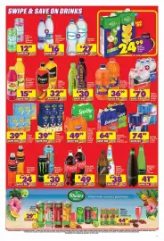 Shoprite catalogue Page 7: Energade Flavoured Sports Drink €64,99, Sprite/Stoney/Fanta/Soda Water Soft Drink €38,00