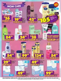 Shoprite catalogue Page 9: Lovies for Mom Disposable Breast Pads €99,99, Dolly Varden Glycerine/Tissue Oil €24,99