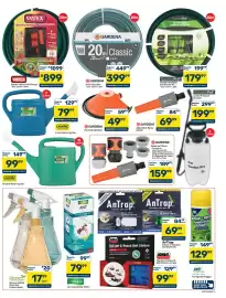 Pick n Pay Hypermarket catalogue Page 5: GARDENA Pyramid Sprinkler €49,99, ADDIS 10 Litre Watering Can €99,99