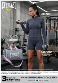 Catálogo Carrefour Página 2: EVERLAST $64.900 3 cuotas sin interés $21.63333 VISA OCABAL PRECIO SIN IMPUESTOS NACIONALES: $