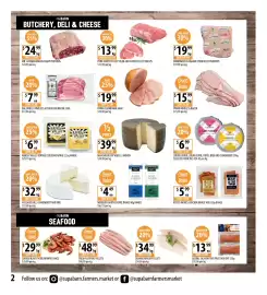 Supabarn catalogue week 39 Page 2: Meredith Dairy Chevre Range €4,49, Manchego Dop Aged 12 Month €39,99