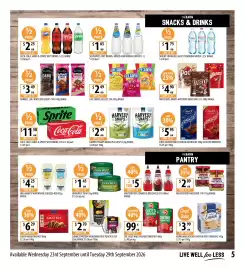 Supabarn catalogue week 39 Page 5: Sunrice Protein Microwave Rice Pouch & Cup €2,70, MasterFoods Mustard €2,89