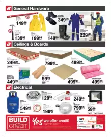 Build It catalogue Page 3: CADAC Gas Cylinder €549,99, Cove Cornice €69,99