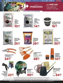 Folheto Carrefour Página 4: Tramontina - tesoura de poda €34,99, Conjunto engate e esguícho rosqueado €14,99