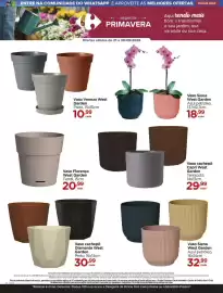 Folheto Carrefour Página 5: Garden - vaso cachepo capri west €29,99, Garden - vaso florença west €20,99