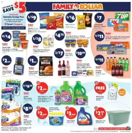 Family Dollar weekly ad week 39 Page 1