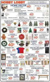 Hobby Lobby weekly ad week 39 Page 1