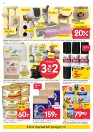Rusta reklamblad vecka 39 Sida 14: Purina Gourmet Gold €60,00, Purina ONE €159,00