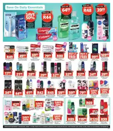 Checkers catalogue Page 11: Revlon Deodorant Body Spray All Variants €29,99, Vaseline Nouveau Lip Balm €79,99