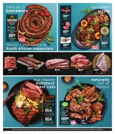 Checkers catalogue Page 2: Boneless Brisket Roast €169,99, Lamb Staanrib €179,99