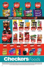 Checkers catalogue Page 4: AQuellé Flavoured Sparkling Drink €44,99, Truda Pretzels €50,00