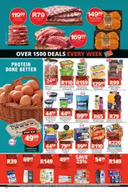 Checkers catalogue Page 2: Hillcrest Frozen Berry Orchards Blueberries €99,99, Pantene Hair Product Range €149,00