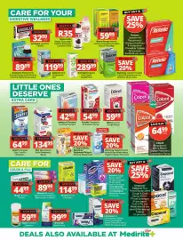 Checkers catalogue Page 3: Calpol Strawberry/Berry Blaze/Orange Paediatric Suspension Syrup €64,99