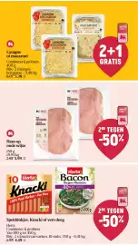 Delhaize folder week 39 Pagina 13: Lasagne of macaroni €5,38, Ham op oude wijze €5,99