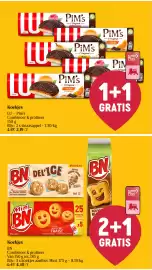 Delhaize folder week 39 Pagina 18: Koekjes BN €4,30, Koekjes lu - pim's €2,19