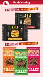 Delhaize folder week 39 Pagina 2: HIER OPENEN OUVRIR ICI Gratis levering 3 PRODUCTEN = GRATIS LEVERING HIER OPENEN OUVRIR