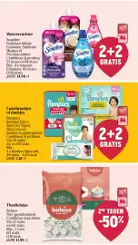 Delhaize folder week 39 Pagina 36: Wasverzachter Soupline €14,98, Theelichtjes Bolsius €11,99