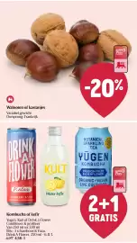 Delhaize folder week 39 Pagina 9: Walnoten of kastanjes, Kombucha of kefir €4,58