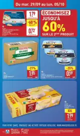 Catalogue ALDI semaine 40 page 12: MILSANI SKYR POT INDIVIDUEL €0,59, MILSANI BEURRE DEMI-SEL €1,85