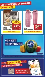 Catalogue ALDI semaine 40 page 2: Le Cavalier Raclette €2,39, CROFTON GOURDE OU SHAKER €3,99