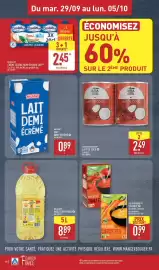 Catalogue ALDI semaine 40 page 20: ASIA GREEN GARDEN LAIT DE COCO €2,49, LES PRINTANIÈRES VELOUTÉ €0,99