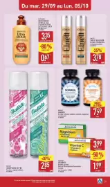 Catalogue ALDI semaine 40 page 23: JUVAMINE Vitamines €1,99, VITAVEA GUMMIES €7,49