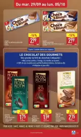 Catalogue ALDI semaine 40 page 33: CHOEUR TABLETTE CHOCOLAT & BISCUIT €2,99, CHOEUR Choco & Biscuit €2,99