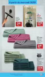 Catalogue ALDI semaine 40 page 37: HOME CREATION ÉTAGÈRE PONT €12,99, HOME CREATION RACLETTE DE DOUCHE €2,99