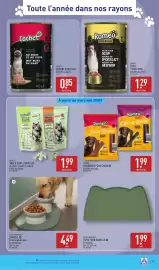 Catalogue ALDI semaine 40 page 39: CACHET & ROMEO TAPIS POUR GAMELLE €1,99, Cachet Terrine pour chat €0,85