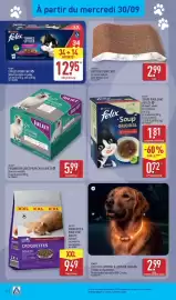 Catalogue ALDI semaine 40 page 40: JULIET POCHONS EN SAUCE POUR CHAT ADULTE €5,99, FELIX SOUPE POUR CHAT €1,81