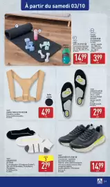 Catalogue ALDI semaine 40 page 49: CRANE CHAUSSURES DE SPORT €14,99, CRANE TAPIS DE SPORT €14,99