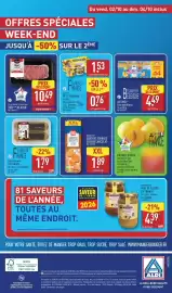 Catalogue ALDI semaine 40 page 52: Nestlé Petit Nesquik €0,76, Biscotto Sandwich Biscuits €1,89